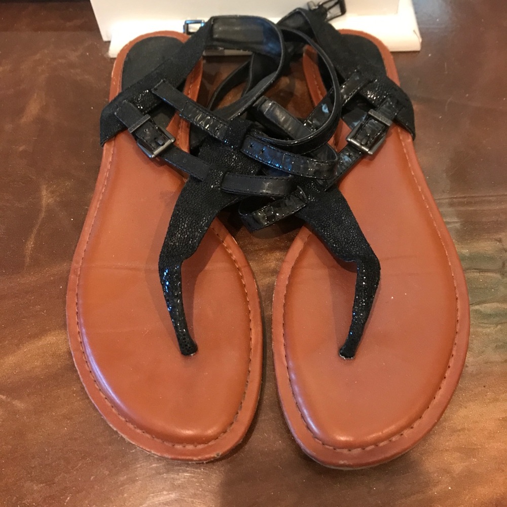 Gianni Bini Black Sandals